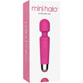 Shibari Mini Wand Halo (Pink) – Rechargeable Powerful Wand Pink Electric Massager